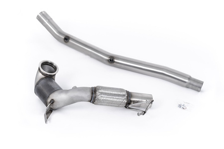 Large Bore Downpipe and Hi-Flow Sports Cat Volkswagen Golf MK8 R 2.0 TSI 320PS ( Non-GPF / North American Models Only ) 2022 - 2025 Milltek Sport