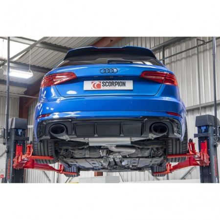 CatBack Audi RS3 8V Facelift non risonato Cat/GPF-back con valvole elettroniche (impianto di scarico)