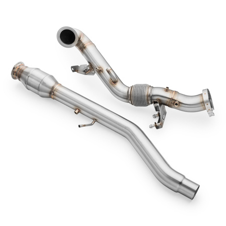 Downpipe Audi Q2 2.0 TSI OPF/GPF con silenciador