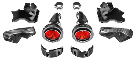 Intake system BMW F9X M5 / M8 Black Carbon with covers Eventuri  