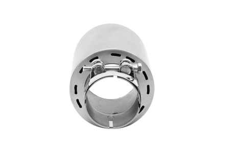 Terminale di scarico 89 mm, ingresso 51 mm – acciaio  