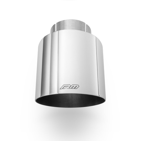 Angled polished stainless steel tip KSCP101/76