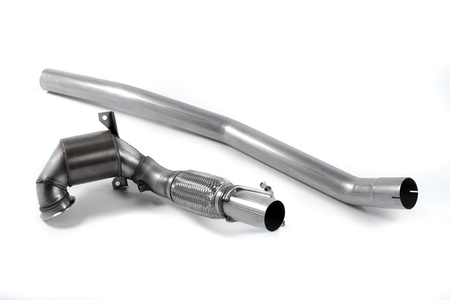 Large Bore Downpipe and Hi-Flow Sports Cat Skoda Octavia vRS 2.0 TSI 220PS & 230PS Hatch & Estate ( manual and DSG-auto ) 2013 - 2018 Milltek Sport