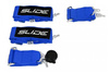 Cinture di sicurezza da corsa SLIDE Quick 4p 3" blu