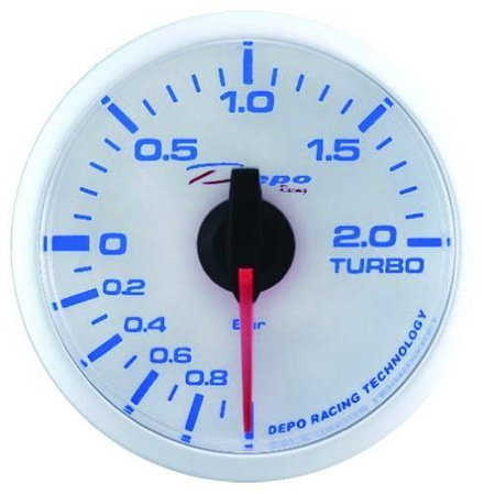 Manomètre 52mm Turbo Électrique Depo WBL