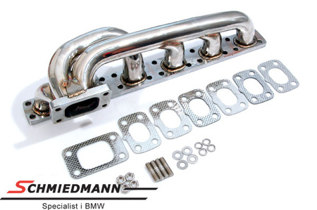 BMW E36 E34 M50 M52 Turbo Auspuffkrümmer Schmiedmann – Edelstahl