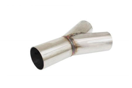 Exhaust Y-Pipe 45° 51/63mm 304SS