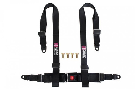 Racing Harness 4P 2" Black D1Spec