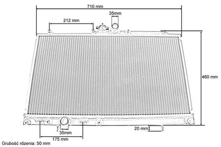 Performance Radiator Mitsubishi Lancer Evo 7-9