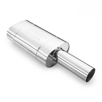 Silenziatore ellittico universale E208 90R 50 con incisione