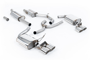 Cat-back Volkswagen Golf MK7.5 R Estate / Variant 2.0 TSI 310PS ( Non-GPF Equipped Models Only ) 2018 - 2019 Milltek Sport