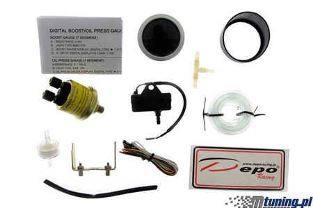 Anzeige 2in1 Turbo/Öldruck Depo