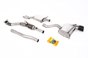 Turbo-back including Hi-Flow Sports Cat Audi S3 2.0 T Quattro 3-Door 8P 2006 - 2012 Milltek Sport