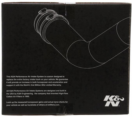 Jeep Wrangler JK 3.6L (2012-2018) K&N 77-1566KP Cold Air Intake