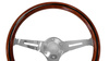 Steering wheel 380 mm – wood