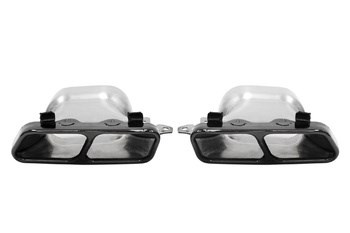 Exhaust tip 210×80 mm, inlet 140×85 mm – Mercedes A45/S600