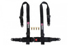 Racing Harness 4P 2" Black D1Spec