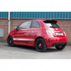 CatBack Fiat 500/595/695 Abarth 1.4 (IHI/ Garrett Turbo) non risonato (impianto di scarico da catalizzatore)