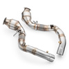 Downpipe BMW M8 F91 avec catalyseur HJS EURO 6 300 CPSI