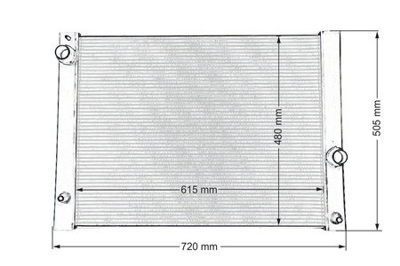 Radiador deportivo BMW Serie 5 E60 E61