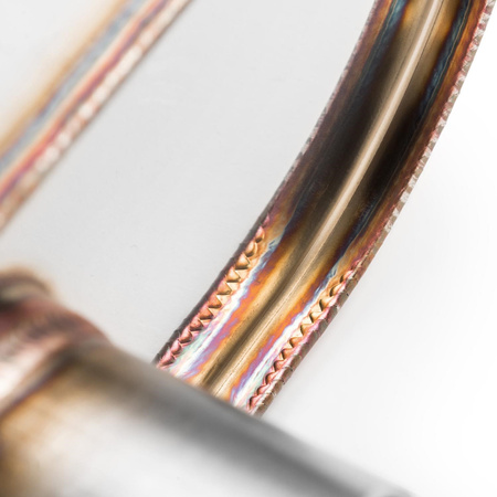 Silenciador Deportivo E003 Elíptico – Repujado, Universal, Acero Inoxidable T304