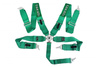 Harnais de course 5 points 3" vert – Takata Replica, harnais  