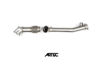 Nissan RB25 4" To 3.5" Cast Downpipe + Mild Pipe