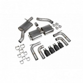 CatBack Audi S3 2.0T 8V Limousine PFL gedämpft ohne Ventil (Abgasanlage ab Kat)