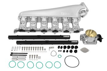 Ansaugkrümmer Toyota Lexus 2JZ-GE 12 Einspritzdüsen mit Einspritzleiste