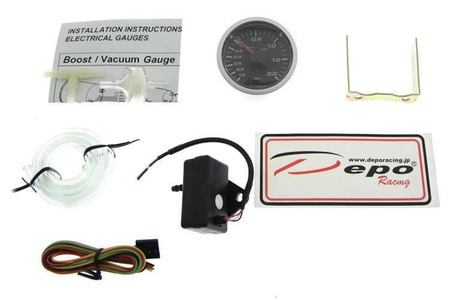 Manomètre 52mm Turbo Électrique 1-2 BAR Depo CSM