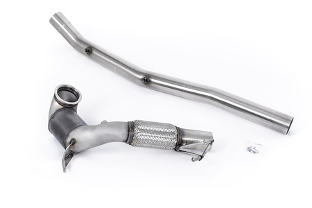 Large Bore Downpipe and Hi-Flow Sports Cat Volkswagen Golf MK8 R 2.0 TSI 320PS ( Non-GPF / North American Models Only ) 2022 - 2025 Milltek Sport