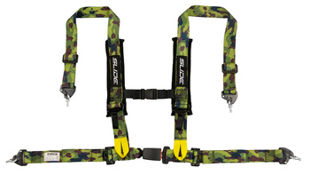 Cinture di sicurezza da corsa SLIDE V2 camo 4p 2" E4