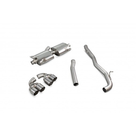 CatBack Audi S1 2.0 TFSI Quattro no resonado con válvulas electrónicas (sistema de escape)