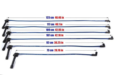 Ignition Leads Chrysler 300C 300M Sebring Vision V6 93-10 Red