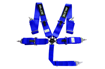 Cinture di sicurezza da corsa SLIDE Quick 5p 3" blu omologazione SFI