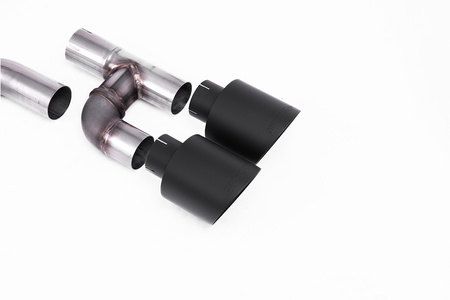 CatBack Volkswagen Golf MK8 GTi ( Golf R Style Quad Outlet Systems - 245 PS Nicht GPF / Nordamerikanische Modelle Nur ) 2021 - 2025 Milltek Sport