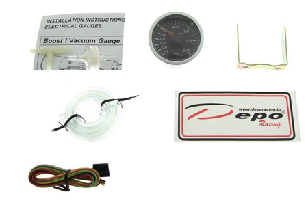 Manómetro 52mm Turbo Mecánico 1-2 BAR Depo CSM