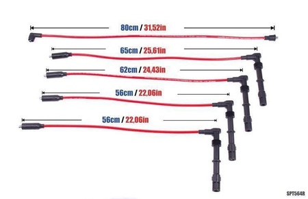 Cables de encendido Ford Escort MK6 Sierra 2.0L Cosworth 90-95 azul