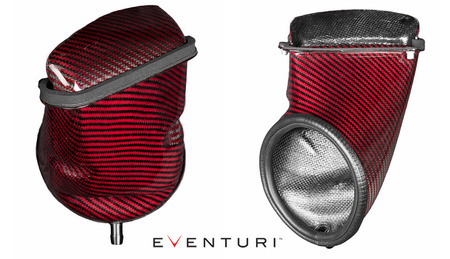 Ansaugsystem Honda FK2 Civic Type R LHD Carbon V2 Verstärkt Eventuri  