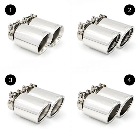 Catback MINI Cooper S F56 LCI JCW B48D Endrohr 4