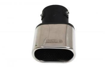 Exhaust Tip 90x70mm inlet 63mm