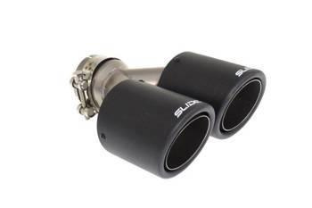 Double exhaust tip 89 mm inlet 63.5 mm SLIDE
