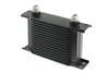 Oil Cooler Slim Line 16-Row 140x125x50 AN8 Black