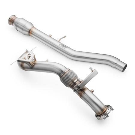 Downpipe Audi Q2 2.0 TSI OPF/GPF con silenciador