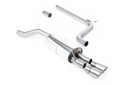 Cat-back Volkswagen Polo GTI 2.0 TSI ( AW - 5 Door ) - Non GPF/OPF Models Only 2018 - 2019 Milltek Sport