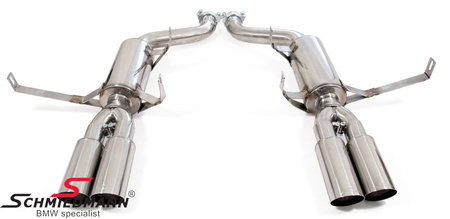 BMW M5 E39 Rear Silencers Schmiedmann – Lightweight Stainless Steel Racing Exhaust Set