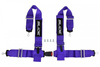 Racing seat belts SLIDE 4p 3" purple 