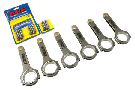 Bielas forjadas Volkswagen VR6 R32 164mm H-Beam 20mm AISI 4340 – Golf IV, Golf V, Passat B5.5