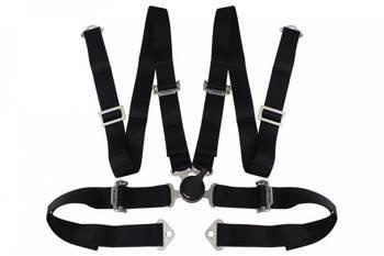 Racing harness 4-point 2" black – with Quick Release mechanism