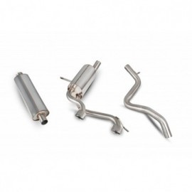 Half System Renault Megane RS225 risonato (sistema parziale di scarico)